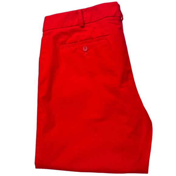 NWOT TALBOTS RED CHINO SKIMMER PANT - Picture 9 of 11